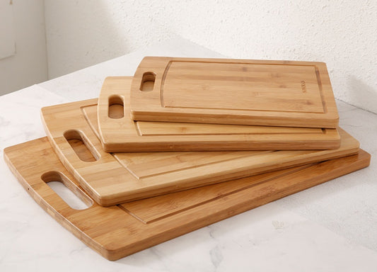 Thick Bamboo Cutting Board – Durable & Mildew-Resistant